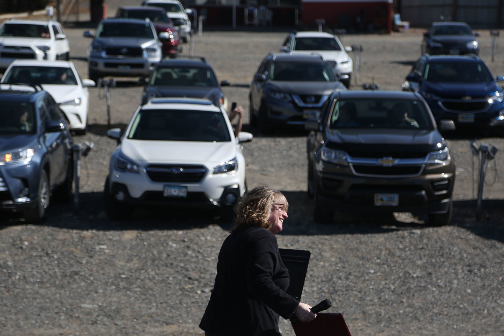 Drive in Church Service